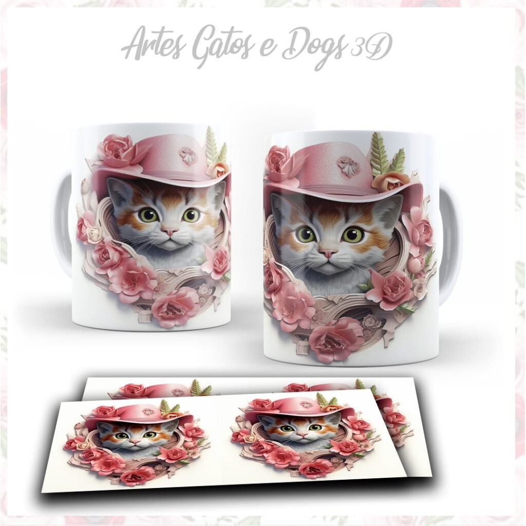 Gatos e Dogs - 24 Artes em 3D - Imagem 19