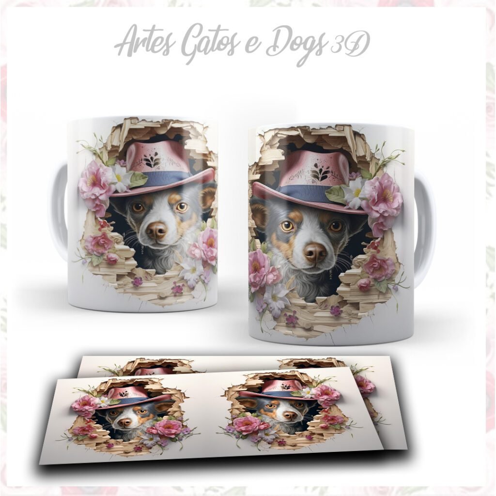 Gatos e Dogs - 24 Artes em 3D - Imagem 20