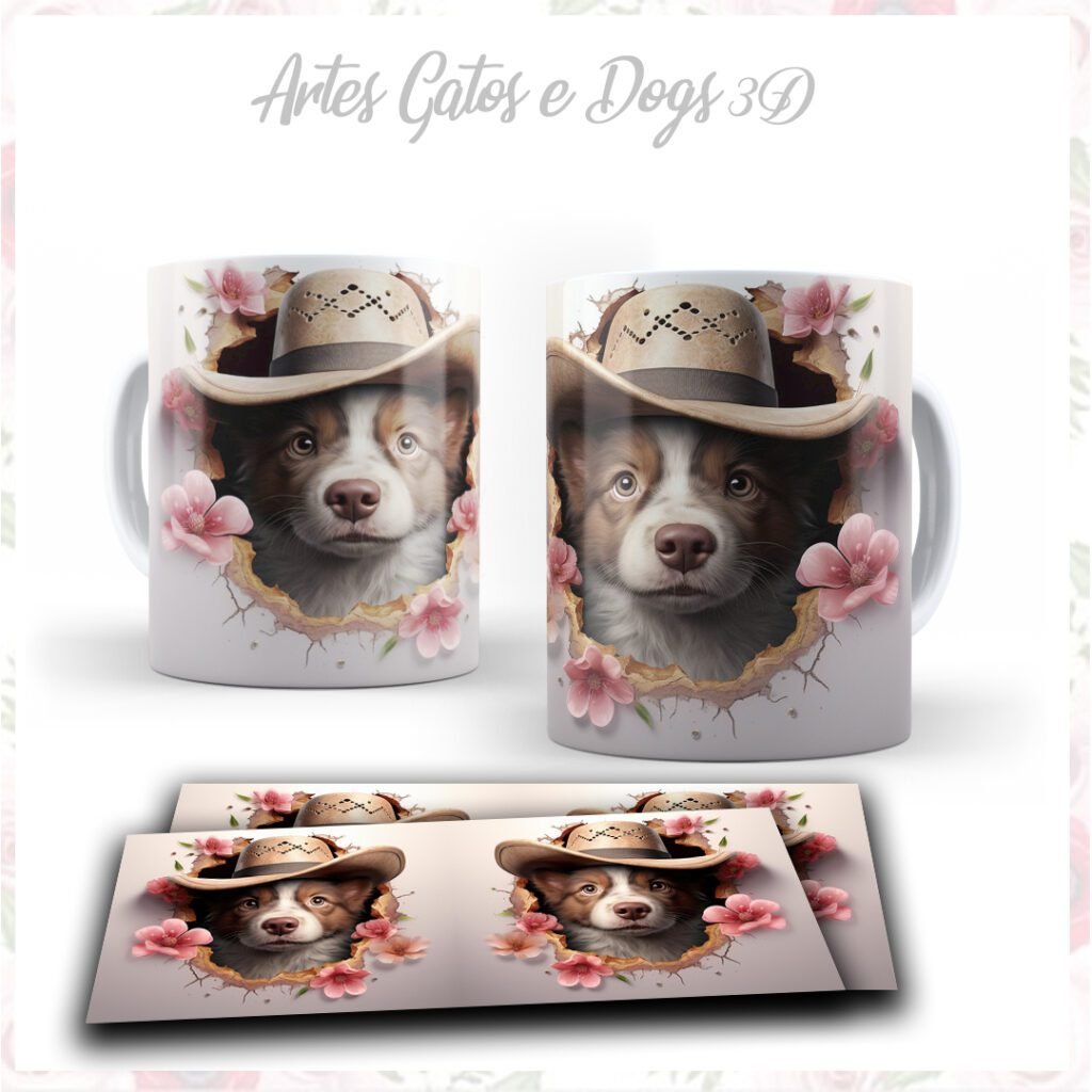 Gatos e Dogs - 24 Artes em 3D - Imagem 21