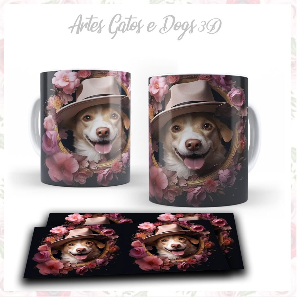 Gatos e Dogs - 24 Artes em 3D - Imagem 22
