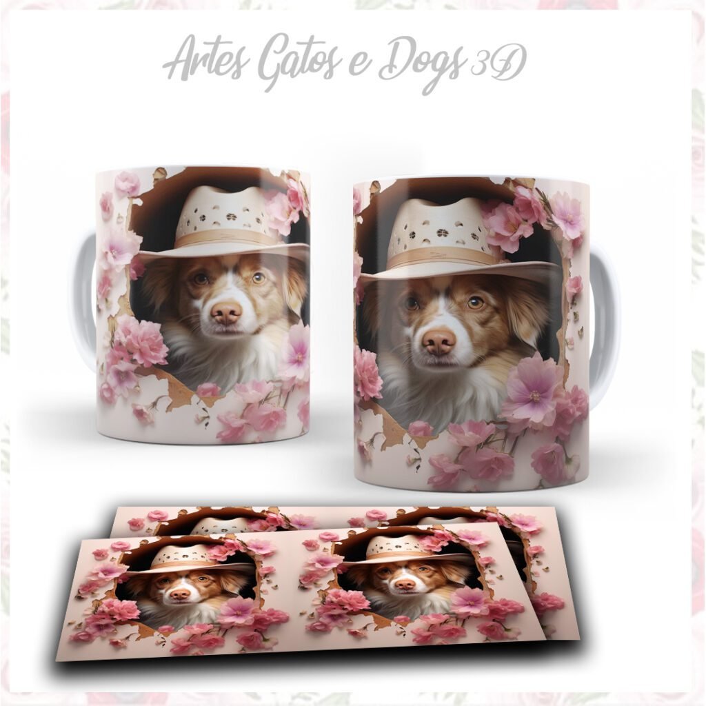 Gatos e Dogs - 24 Artes em 3D - Imagem 24