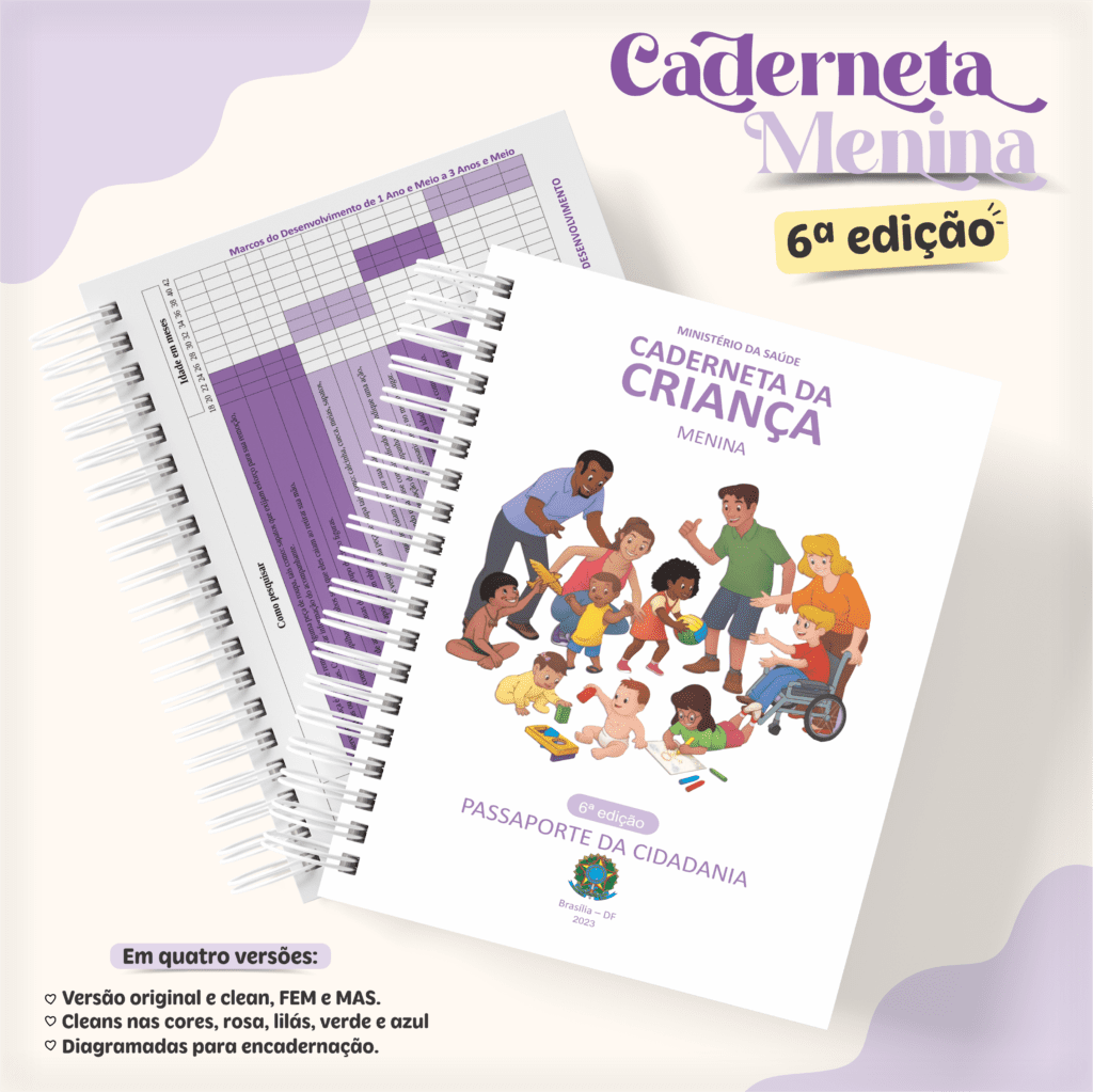 Cadernetas de Saúde - 6ª Edição - Versão Lilás (Lina) - Imagem 3