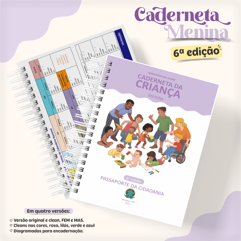 Cadernetas de Saúde - 6ª Edição - Versão Lilás (Lina) - Imagem 2