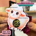 Porta Bombom Coelho e Ovelha - Páscoa (Dicas de Papeleira) - Imagem 3