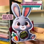 Porta Bombom Coelho e Ovelha - Páscoa (Dicas de Papeleira) - Imagem 5