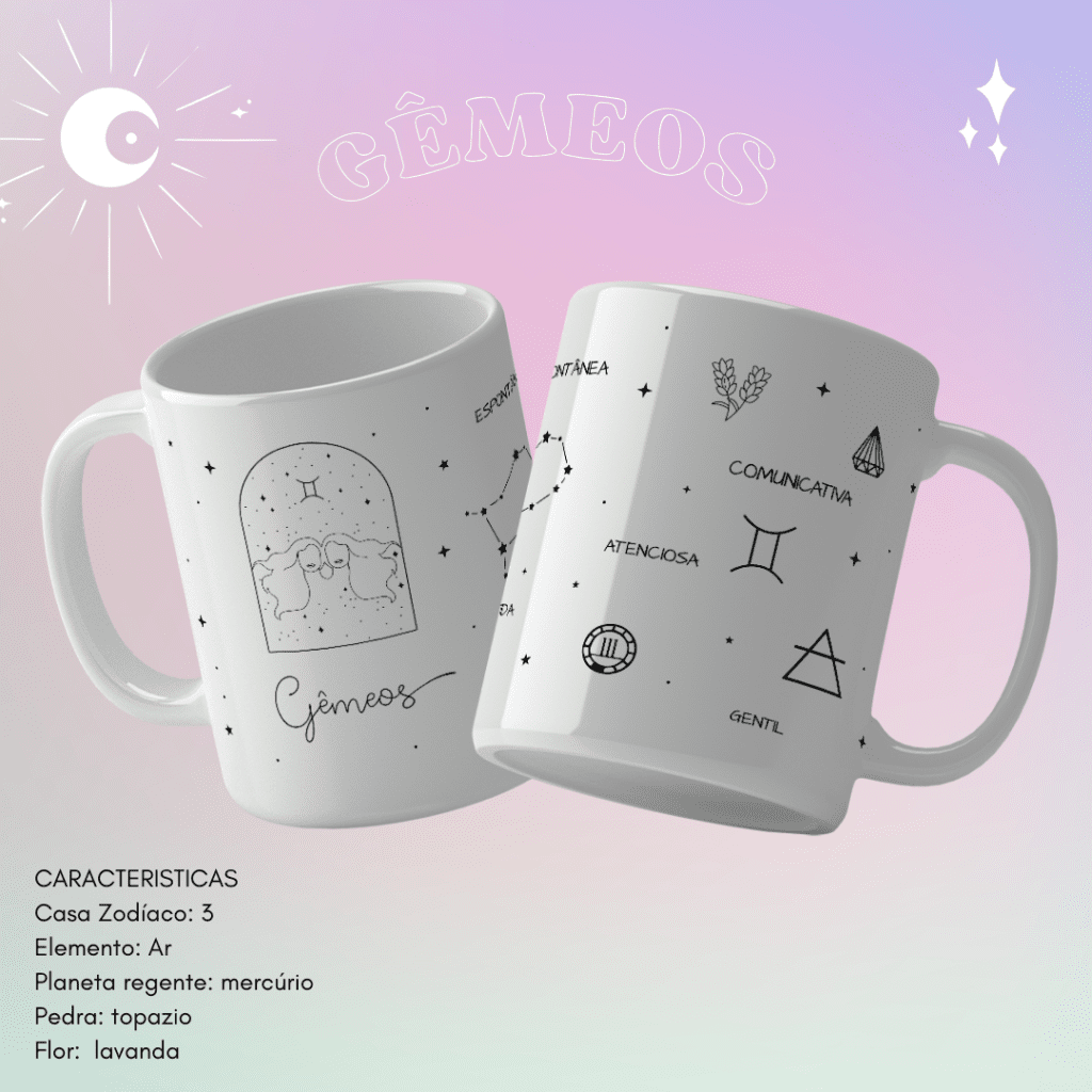 Signos e Significados - Combo Artes Canecas (Gabzy) - Imagem 9