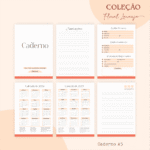 COMBO Floral Laranja 2024 – 5 Modelos (Pamella) - Imagem 2