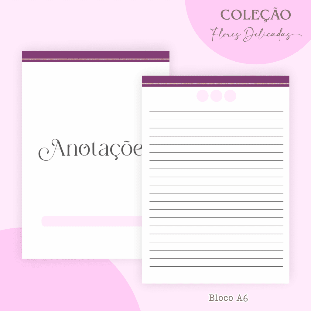 COMBO Floral Roxo 2024 – 5 Modelos (Pamella) - Imagem 9