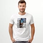 Jesus Vetor com Leão – Arte Avulsa Camisa | T-Shirt