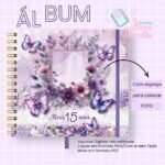 Álbum Lembranças 15 anos Lilás (Jana Bicalho) - Imagem 2