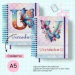 Caderno A5 Alfabeto Butterfly (Jana Bicalho) - Imagem 16