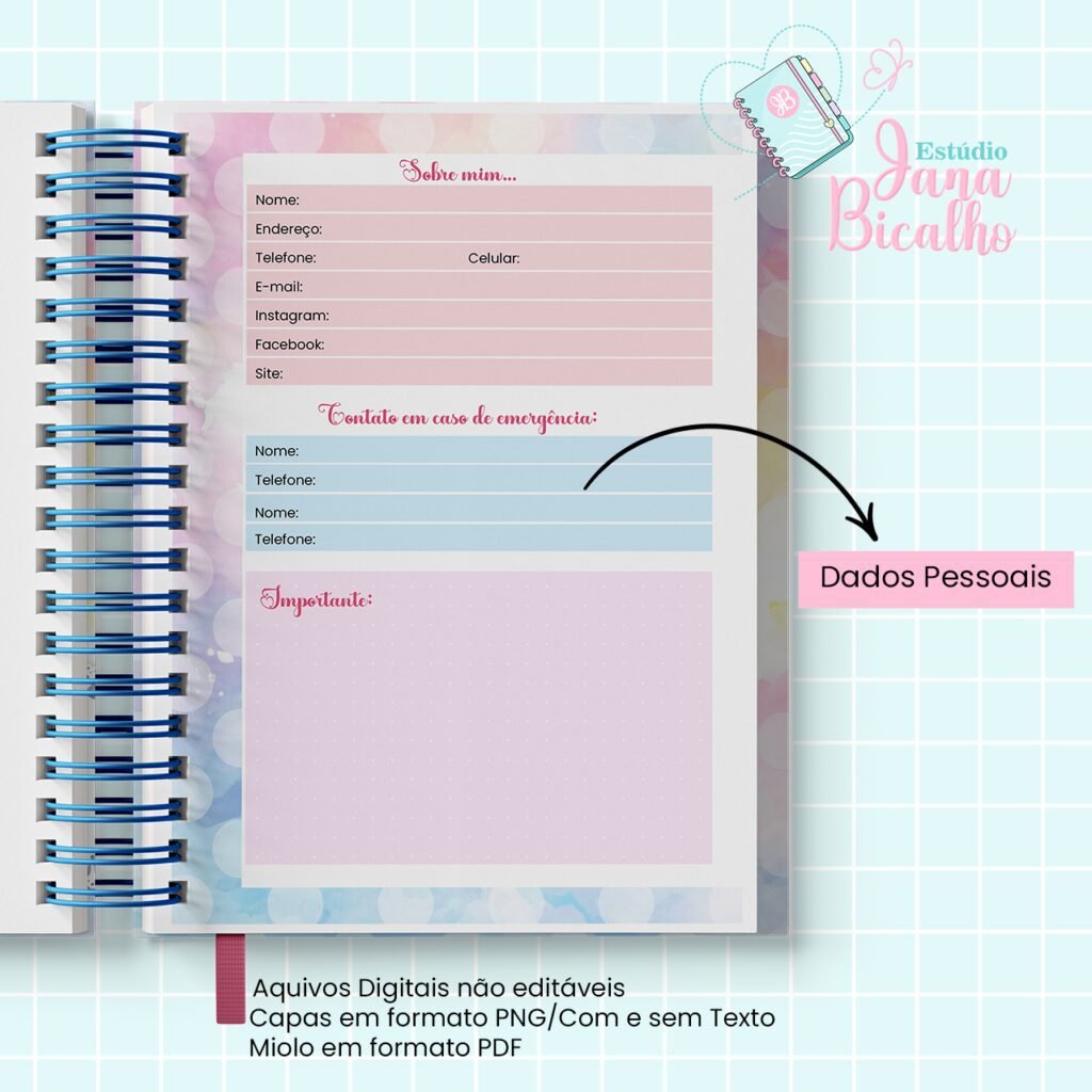 Caderno A5 Alfabeto Butterfly (Jana Bicalho) - Imagem 17