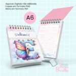 Bloquinho A6 Alfabeto Butterfly (Jana Bicalho) - Imagem 21