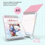 Bloquinho A6 Alfabeto Butterfly (Jana Bicalho) - Imagem 11