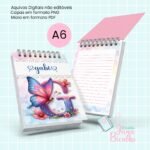Bloquinho A6 Alfabeto Butterfly (Jana Bicalho) - Imagem 13