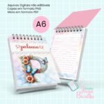 Bloquinho A6 Alfabeto Butterfly (Jana Bicalho) - Imagem 8