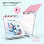 Bloquinho A6 Alfabeto Butterfly (Jana Bicalho) - Imagem 19