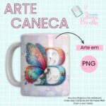 COMBO – Arte Caneca Alfabeto Butterfly (Jana Bicalho) - Imagem 3