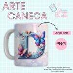 COMBO – Arte Caneca Alfabeto Butterfly (Jana Bicalho) - Imagem 5