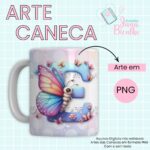 COMBO – Arte Caneca Alfabeto Butterfly (Jana Bicalho) - Imagem 6