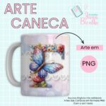 COMBO – Arte Caneca Alfabeto Butterfly (Jana Bicalho) - Imagem 7