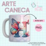 COMBO – Arte Caneca Alfabeto Butterfly (Jana Bicalho) - Imagem 9