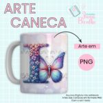 COMBO – Arte Caneca Alfabeto Butterfly (Jana Bicalho) - Imagem 10