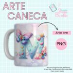 COMBO – Arte Caneca Alfabeto Butterfly (Jana Bicalho) - Imagem 14