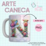 COMBO – Arte Caneca Alfabeto Butterfly (Jana Bicalho) - Imagem 15