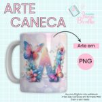 COMBO – Arte Caneca Alfabeto Butterfly (Jana Bicalho) - Imagem 24