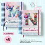 Caderno A5 Alfabeto Butterfly (Jana Bicalho) - Imagem 5