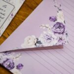 COLEÇÃO VIOLETA - Kit Envelopes e Papel de Carta (Bicho Papel) - Imagem 7
