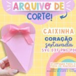 Molde Caixinha Coração Sextavada (Ilustracin)