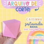 Molde Caixa Sextavada Baixa (Ilustracin)
