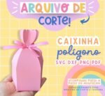 Molde Caixinha Polígono (Ilustracin)