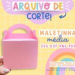 Molde Caixa - Maleta Média (Ilustracin)