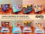 Kit Caixas de Controle de Chocolate Páscoa