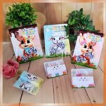 Card de Bis Páscoa Cristã e Coelhos