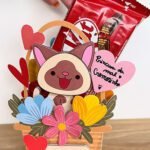 Cesta porta chocolate | Fluir Ateliê