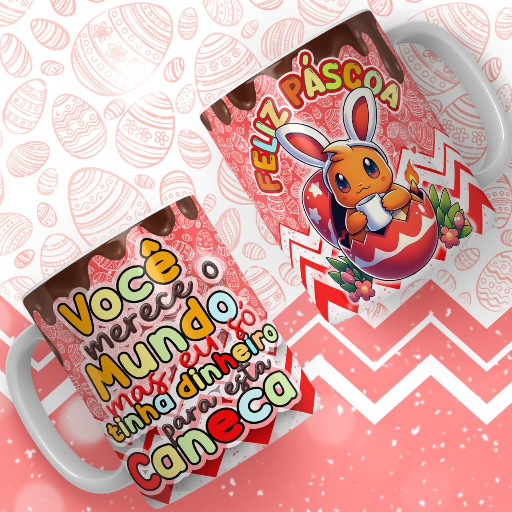 Pokemon - Artes para Canecas (Arte Dez) - Imagem 10