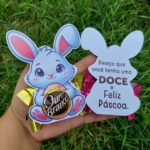 Coelho Porta Bombom - Versão Para Máquina de Corte (Dhama)