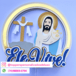 COMBO 10 Topos de Bolo - Páscoa 2024 - Imagem 7