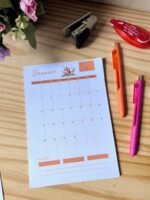 Planner Mensal 2024 A5 Outono (Ilustracin) - Imagem 7