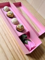 Molde Caixinha Rosa 4 Doces (Ilustracin) - Imagem 4