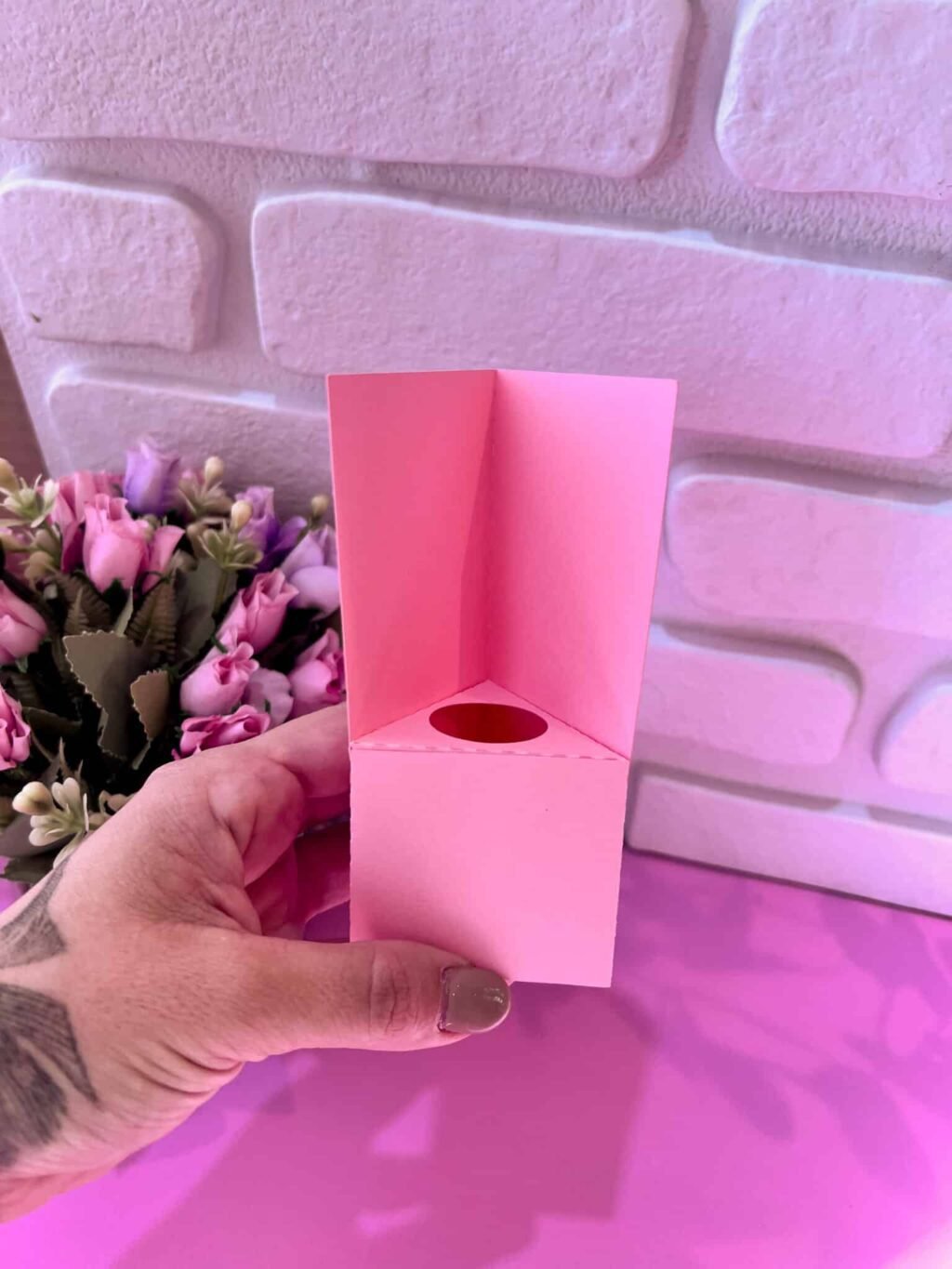 Molde Caixa Porta Tubete (Ilustracin) - Imagem 2