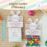 Lapela Coelho Páscoa | Art Ideia