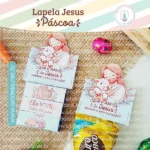 Lapela Jesus Páscoa | Art Ideia