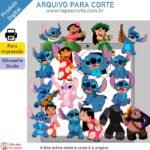 Lilo e Stitch - Topo de Bolo