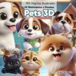 Pets 3D - Kit Digital