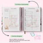 Caderno A5 Primeira Eucaristia Rose Gold Girls 4 em 1 + Brinde (Jana Bicalho) - Imagem 8